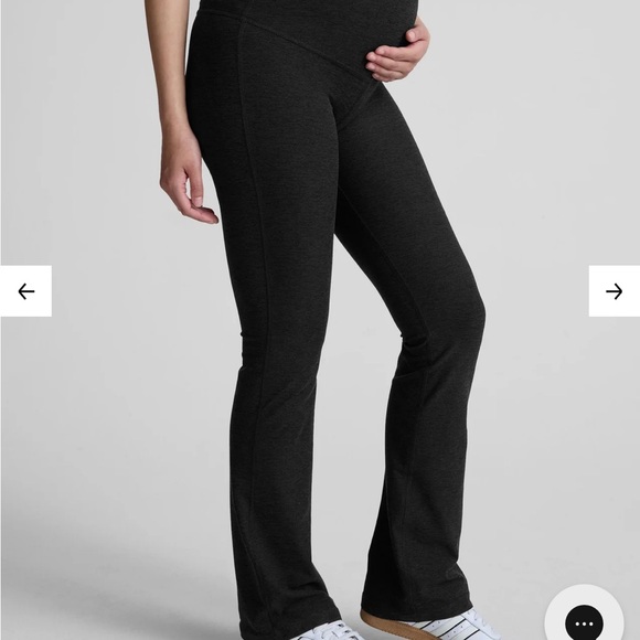 Beyond Yoga Pants - Beyond Yoga Black Maternity Pants